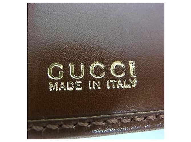 Bamboo GUCCI Cartera Larga con Solapa de Bambú Castaño - vista 6
