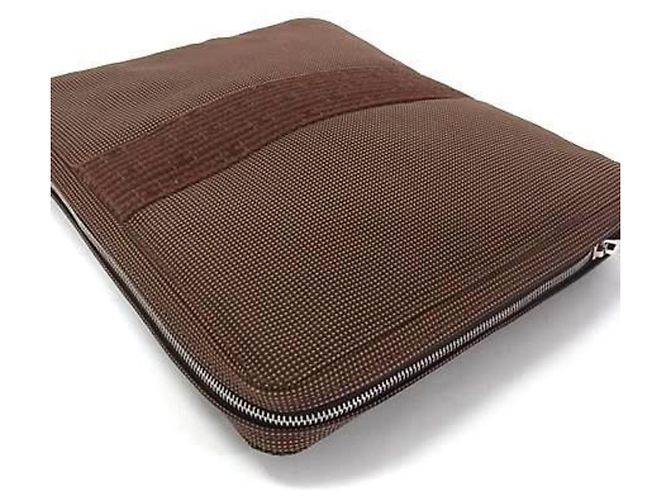 Hermès Bolso de mano Hermes Herline Multi-Case Castaño - vista 2