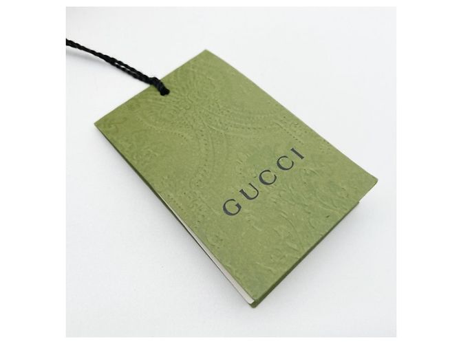 Cappello di paglia Gucci verde e rosso - vista 10