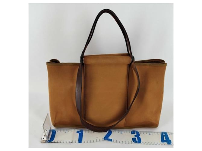 Hermès Borsa a tracolla Hermes Cabas Elan PM Marrone - vista 2
