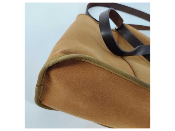 Hermès Borsa a tracolla Hermes Cabas Elan PM Marrone - vista 5