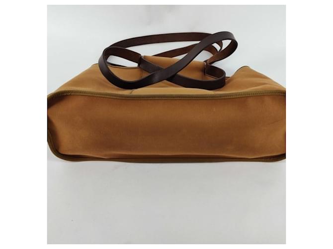 Hermès Borsa a tracolla Hermes Cabas Elan PM Marrone - vista 6