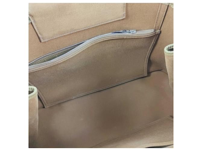 Hermès Borsa a tracolla Hermes Cabas Elan PM Marrone - vista 7