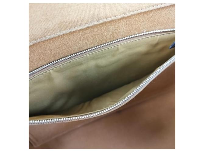 Hermès Borsa a tracolla Hermes Cabas Elan PM Marrone - vista 8