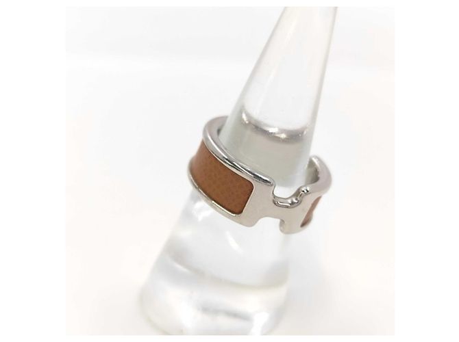 Ring Hermès Anello Hermes Olympe da donna Marrone - vista 2