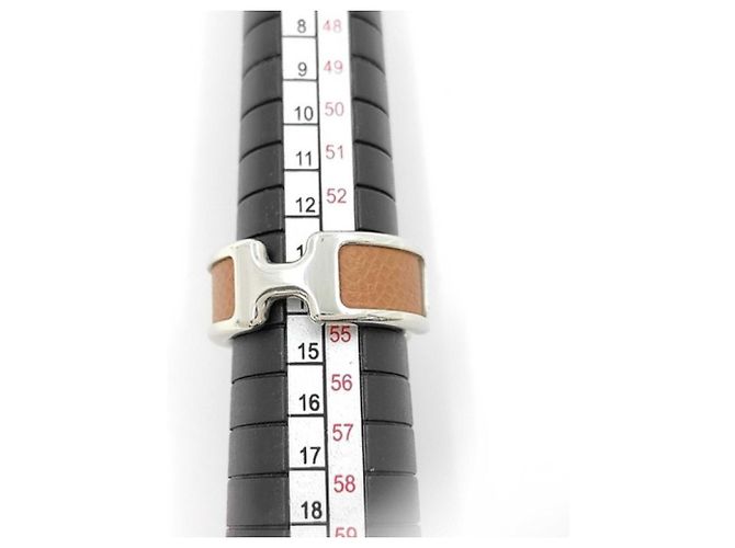 Ring Hermès Anello Hermes Olympe da donna Marrone - vista 7
