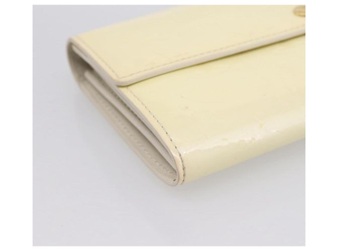 LOUIS VUITTON Vernis Portefeiulle Sarah Wallet Perle M91971 LV Auth 194462A - vista 14