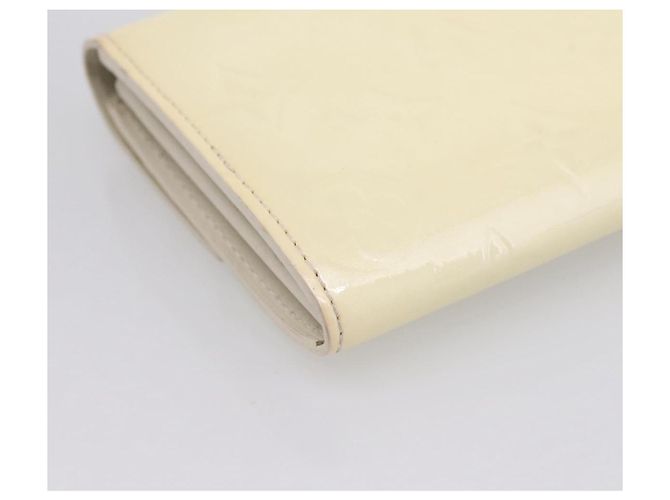 LOUIS VUITTON Vernis Portefeiulle Sarah Wallet Perle M91971 LV Auth 194462A - vista 16