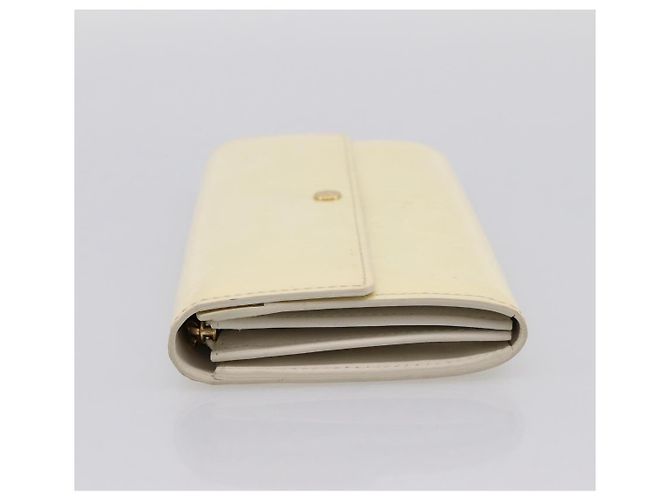 LOUIS VUITTON Vernis Portefeiulle Sarah Wallet Perle M91971 LV Auth 194462A - vista 3