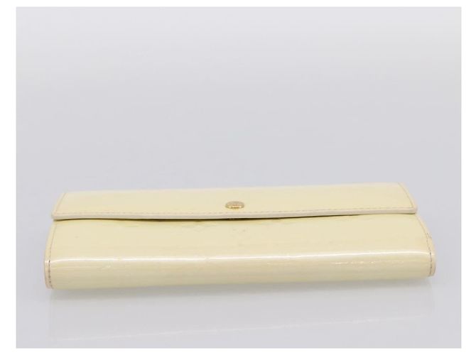 LOUIS VUITTON Vernis Portefeiulle Sarah Wallet Perle M91971 LV Auth 194462A - vista 6