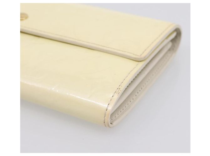 LOUIS VUITTON Vernis Portefeiulle Sarah Wallet Perle M91971 LV Auth 194462A - vista 7