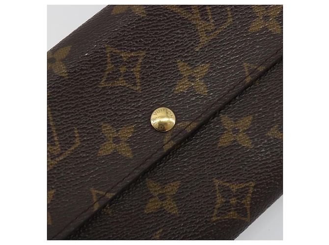 LOUIS VUITTON Pochette Porte Monnaie Credit Long Wallet M61726 LV Auth 194317A - vista 17