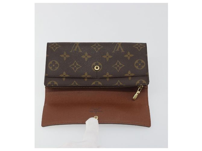 LOUIS VUITTON Pochette Porte Monnaie Credit Long Wallet M61726 LV Auth 194317A - vista 18