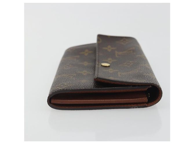 LOUIS VUITTON Pochette Porte Monnaie Credit Long Wallet M61726 LV Auth 194317A - vista 3
