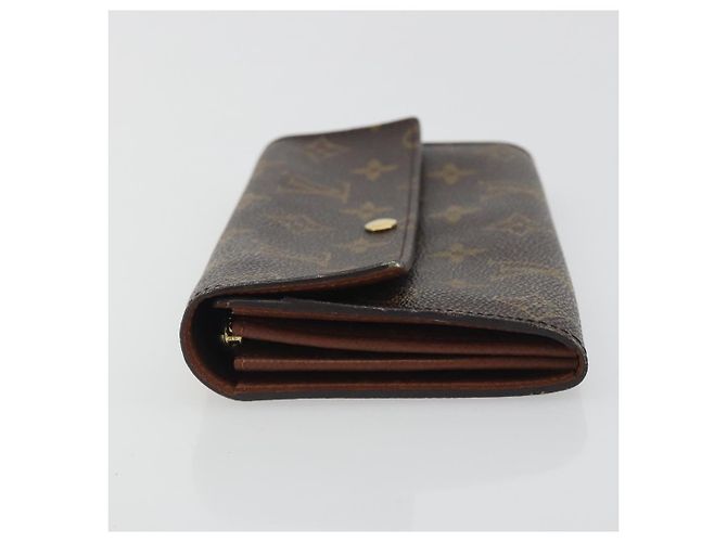 LOUIS VUITTON Pochette Porte Monnaie Credit Long Wallet M61726 LV Auth 194317A - vista 4