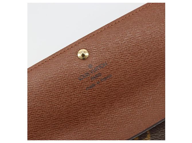 LOUIS VUITTON Pochette Porte Monnaie Credit Long Wallet M61726 LV Auth 194317A - vista 8