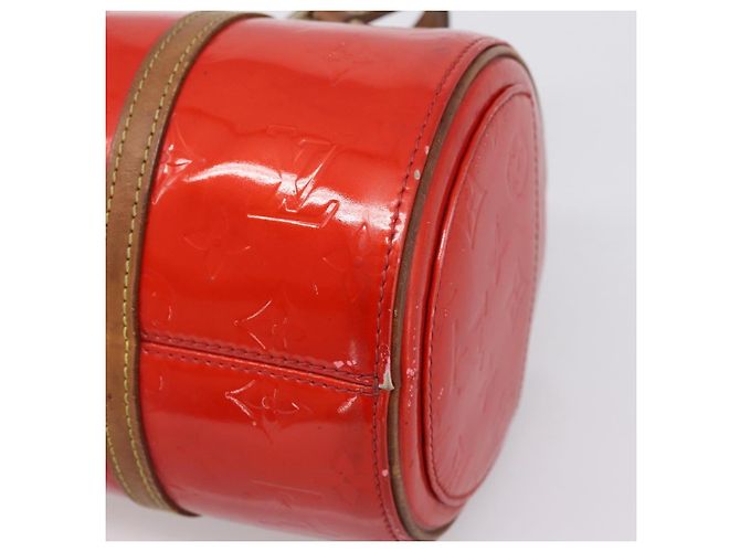 Borsa a mano LOUIS VUITTON Monogram Vernis Bedford Rossa M91986 LV Auth 196779 Rosso - vista 15