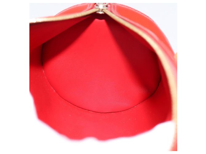 Borsa a mano LOUIS VUITTON Monogram Vernis Bedford Rossa M91986 LV Auth 196779 Rosso - vista 18