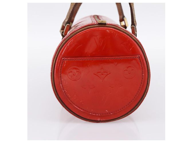 Borsa a mano LOUIS VUITTON Monogram Vernis Bedford Rossa M91986 LV Auth 196779 Rosso - vista 3