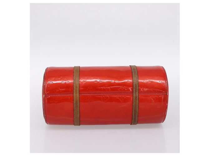 Borsa a mano LOUIS VUITTON Monogram Vernis Bedford Rossa M91986 LV Auth 196779 Rosso - vista 5