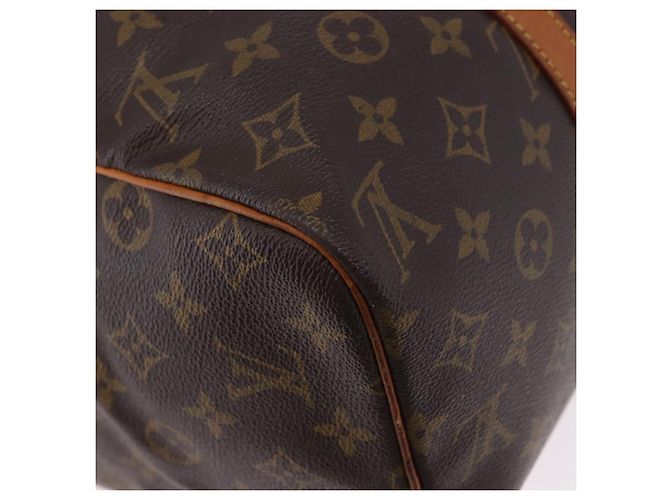 LOUIS VUITTON Monogram Sac Souple 35 Boston Bag M41626 LV Auth BA14674 Monogramma - vista 15
