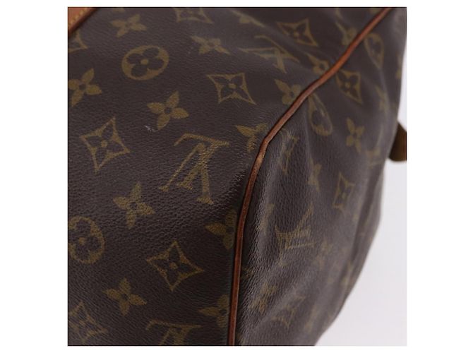 LOUIS VUITTON Monogram Sac Souple 35 Boston Bag M41626 LV Auth BA14674 Monogramma - vista 16