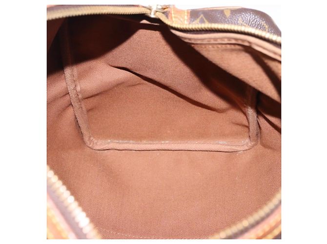 LOUIS VUITTON Monogram Sac Souple 35 Boston Bag M41626 LV Auth BA14674 Monogramma - vista 19