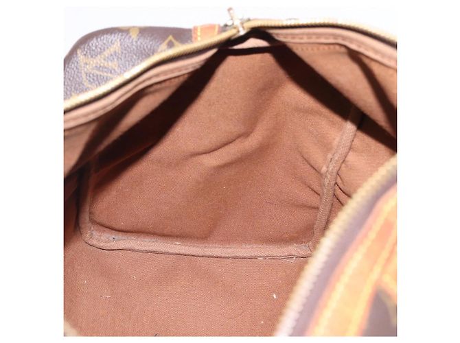 LOUIS VUITTON Monogram Sac Souple 35 Boston Bag M41626 LV Auth BA14674 Monogramma - vista 20