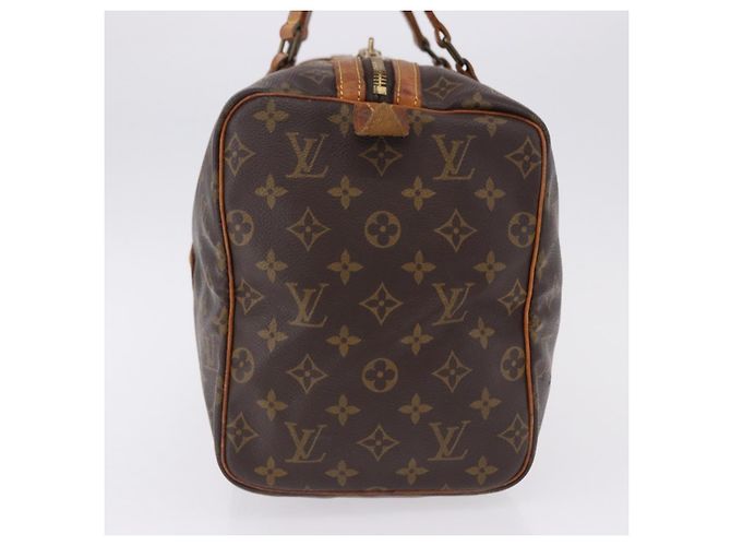 LOUIS VUITTON Monogram Sac Souple 35 Boston Bag M41626 LV Auth BA14674 Monogramma - vista 3