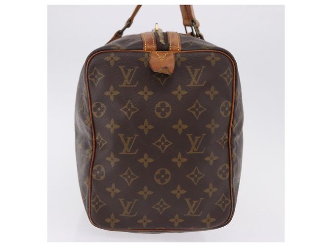 LOUIS VUITTON Monogram Sac Souple 35 Boston Bag M41626 LV Auth BA14674 Monogramma - vista 4