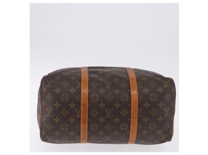 LOUIS VUITTON Monogram Sac Souple 35 Boston Bag M41626 LV Auth BA14674 Monogramma - vista 5