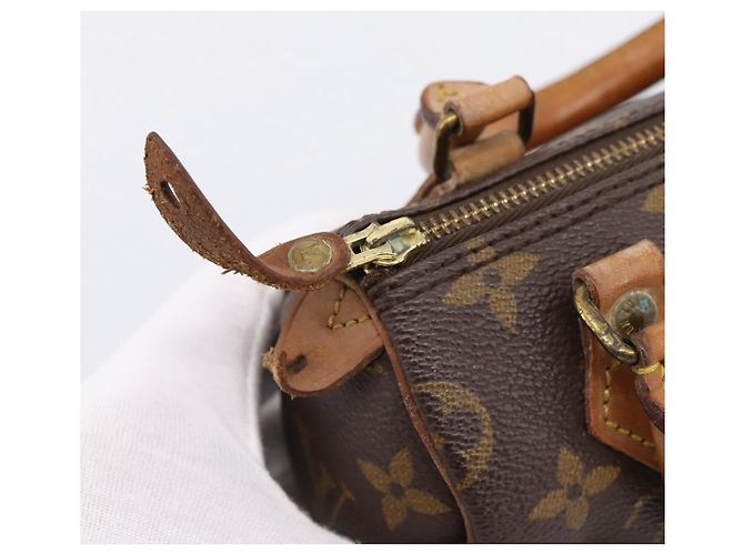LOUIS VUITTON Monogram Mini Speedy Hand Bag M41534 LV Auth 196480 Monogramma - vista 10