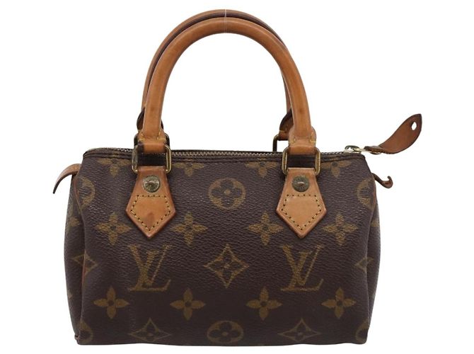 LOUIS VUITTON Monogram Mini Speedy Hand Bag M41534 LV Auth 196480 Monogramma - vista 13