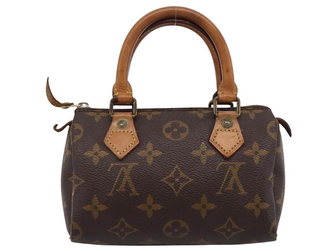 LOUIS VUITTON Monogram Mini Speedy Hand Bag M41534 LV Auth 196480 Monogramma - vista 2