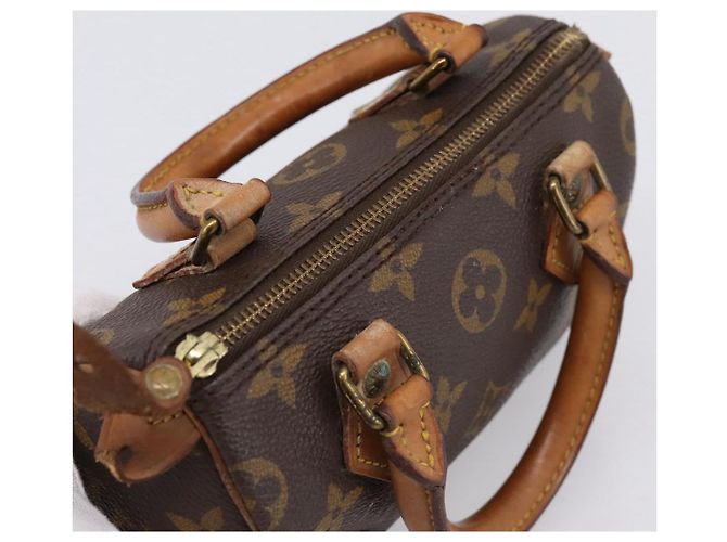 LOUIS VUITTON Monogram Mini Speedy Hand Bag M41534 LV Auth 196480 Monogramma - vista 6