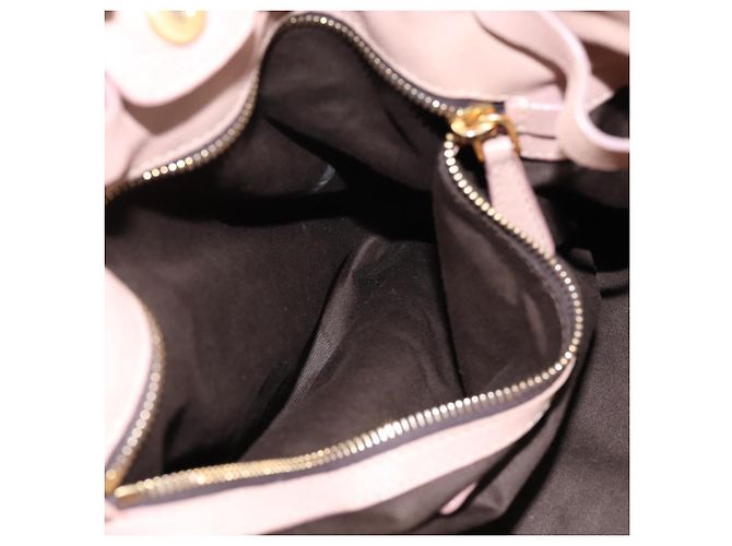 Borsa Tote Miu Miu Pelle Beige Oro Auth 196841V D'oro - vista 21