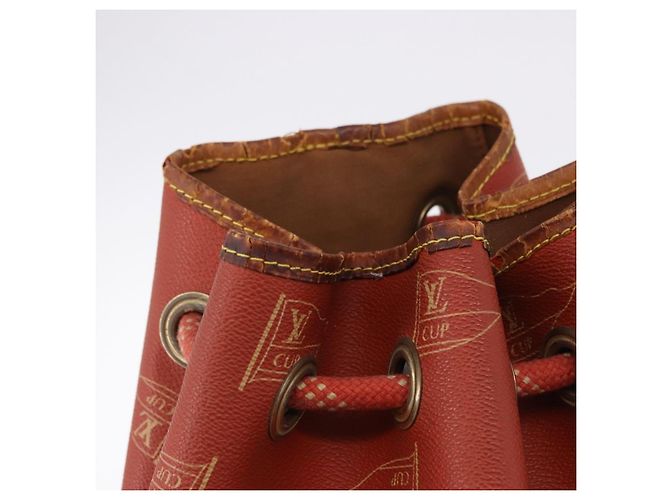 LOUIS VUITTON LV Cup Saint Tropez Shoulder Bag Red M80026 LV Auth 194290 Rosso - vista 10
