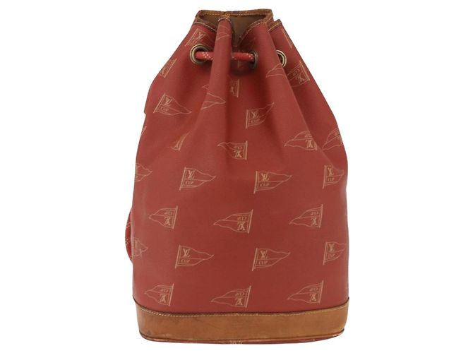 LOUIS VUITTON LV Cup Saint Tropez Shoulder Bag Red M80026 LV Auth 194290 Rosso - vista 13