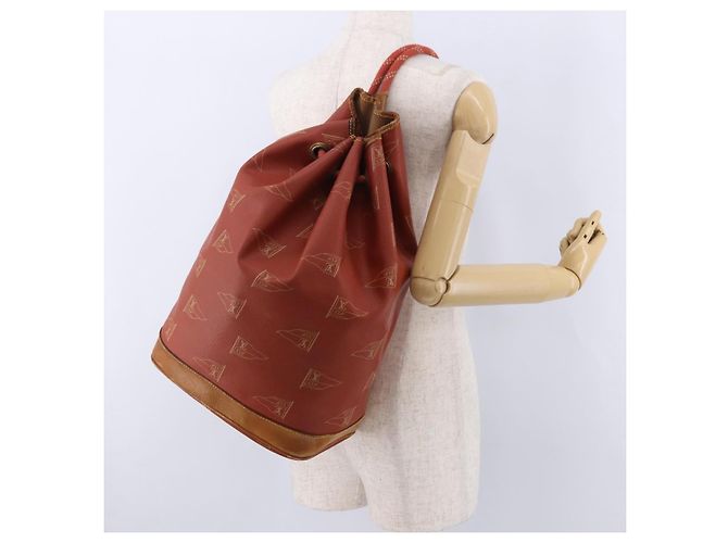 LOUIS VUITTON LV Cup Saint Tropez Shoulder Bag Red M80026 LV Auth 194290 Rosso - vista 23