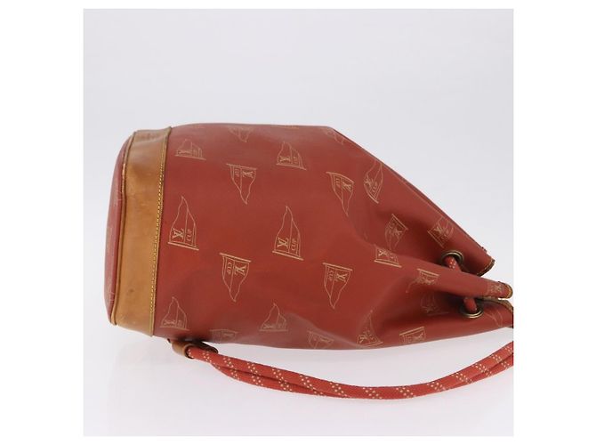 LOUIS VUITTON LV Cup Saint Tropez Shoulder Bag Red M80026 LV Auth 194290 Rosso - vista 3