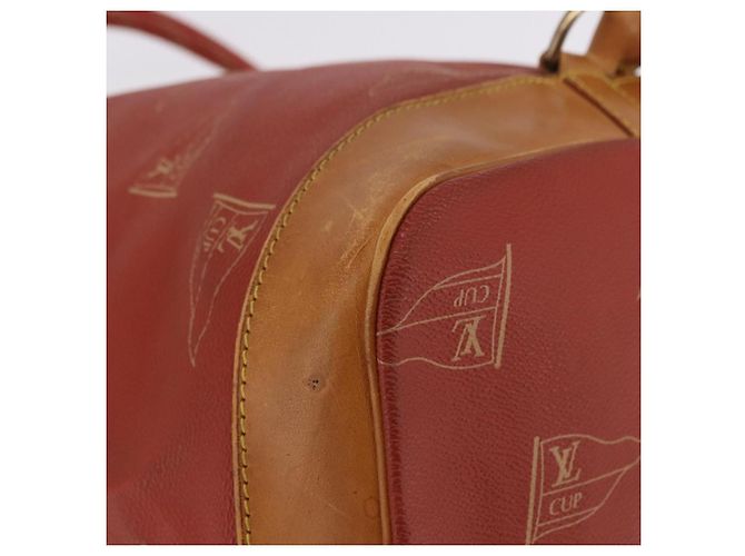 LOUIS VUITTON LV Cup Saint Tropez Shoulder Bag Red M80026 LV Auth 194290 Rosso - vista 8