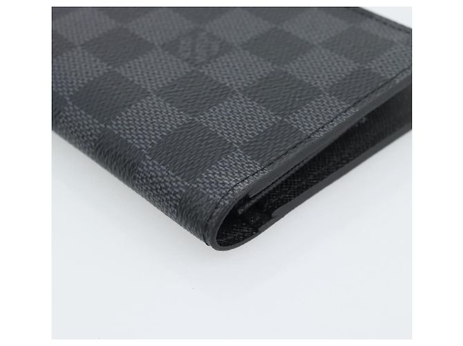 LOUIS VUITTON Damier Grafitte Portefeuille Braza Long Wallet N62665 Auth 194331A Damier ebene - vista 14