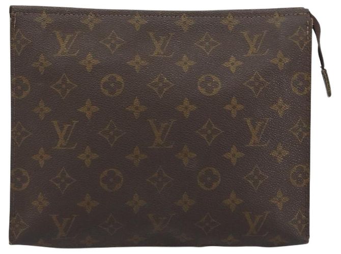 LOUIS VUITTON Monogram Poche Toilette 26 Pouch M47542 LV Auth 196116 Monogramma - vista 13