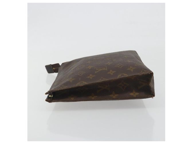 LOUIS VUITTON Monogram Poche Toilette 26 Pouch M47542 LV Auth 196116 Monogramma - vista 4