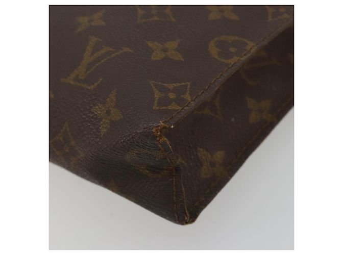 LOUIS VUITTON Monogram Poche Toilette 26 Pouch M47542 LV Auth 196116 Monogramma - vista 7
