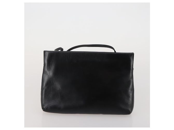 Borsa a tracolla Salvatore Ferragamo Vala in pelle Set da 2 Nero Auth 190004 - vista 3