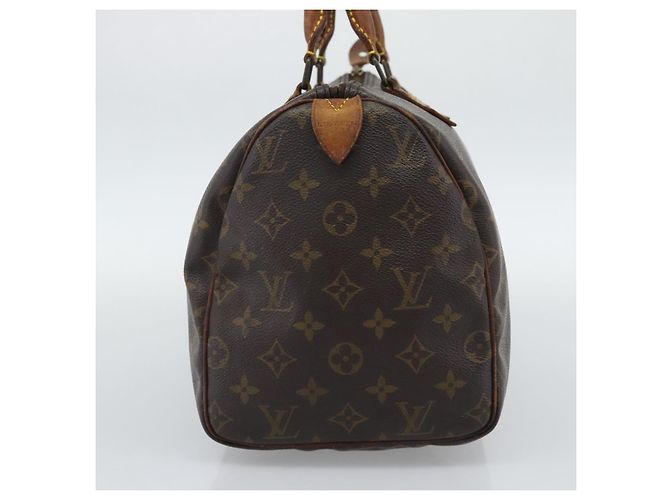 LOUIS VUITTON Monogram Speedy 30 Hand Bag M41526 LV Auth 196051 Monogramma - vista 3