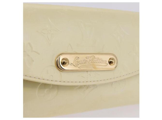 LOUIS VUITTON Monogram Vernis Sunset Bluebird Bag Perle M93541 LV Auth 196803A - vista 18