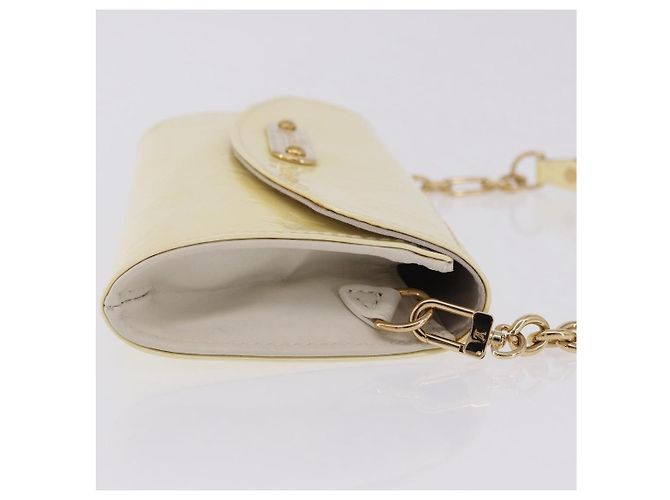 LOUIS VUITTON Monogram Vernis Sunset Bluebird Bag Perle M93541 LV Auth 196803A - vista 3