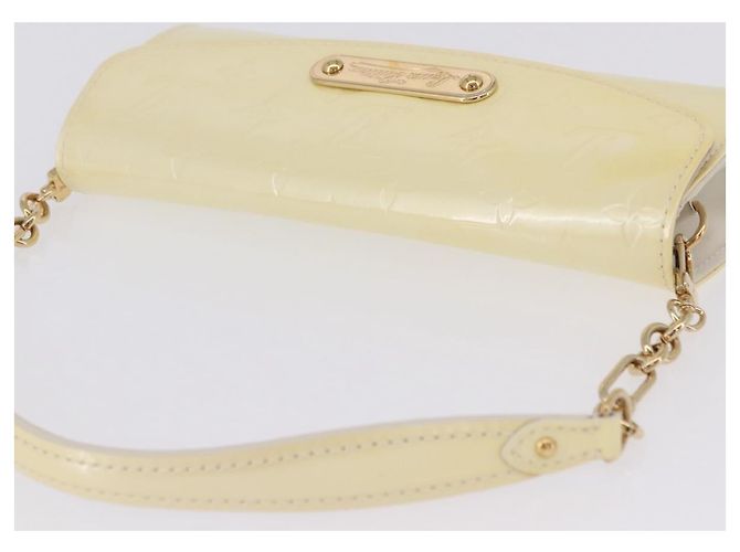 LOUIS VUITTON Monogram Vernis Sunset Bluebird Bag Perle M93541 LV Auth 196803A - vista 6